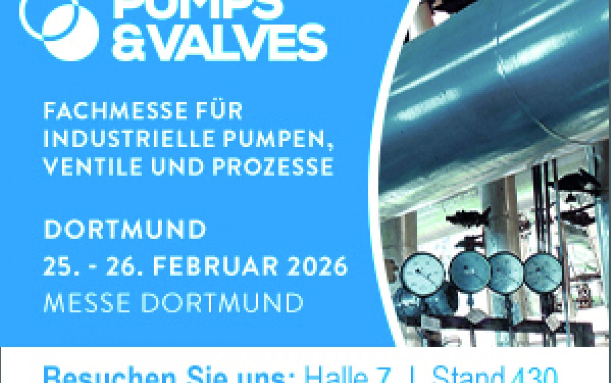 Pumps and Valves 2026 - TDF Deutschland ist wieder dabei!